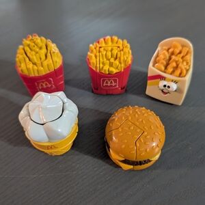 McDonald's Puzzle Toy Set - Red, Yellow, White
